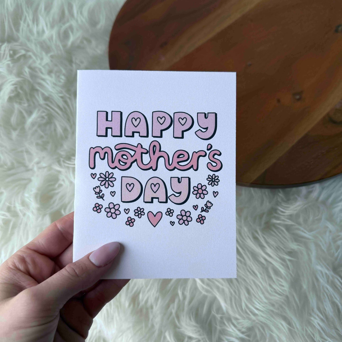 "Happy Mother's Day" Floral Mother's Day Card